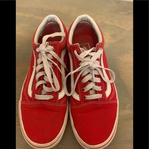 Vans Canvas Old Skool Formula One Sneaker M7, W8.5